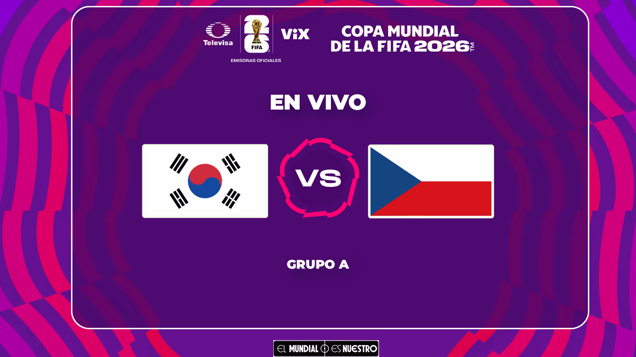 EN VIVO ¥124; South Korea vs. Czech Republic - World Cup 2026