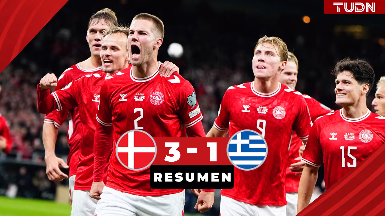 Dinamarca vence a Grecia y huele el boleto directo al Mundial 2026 ...