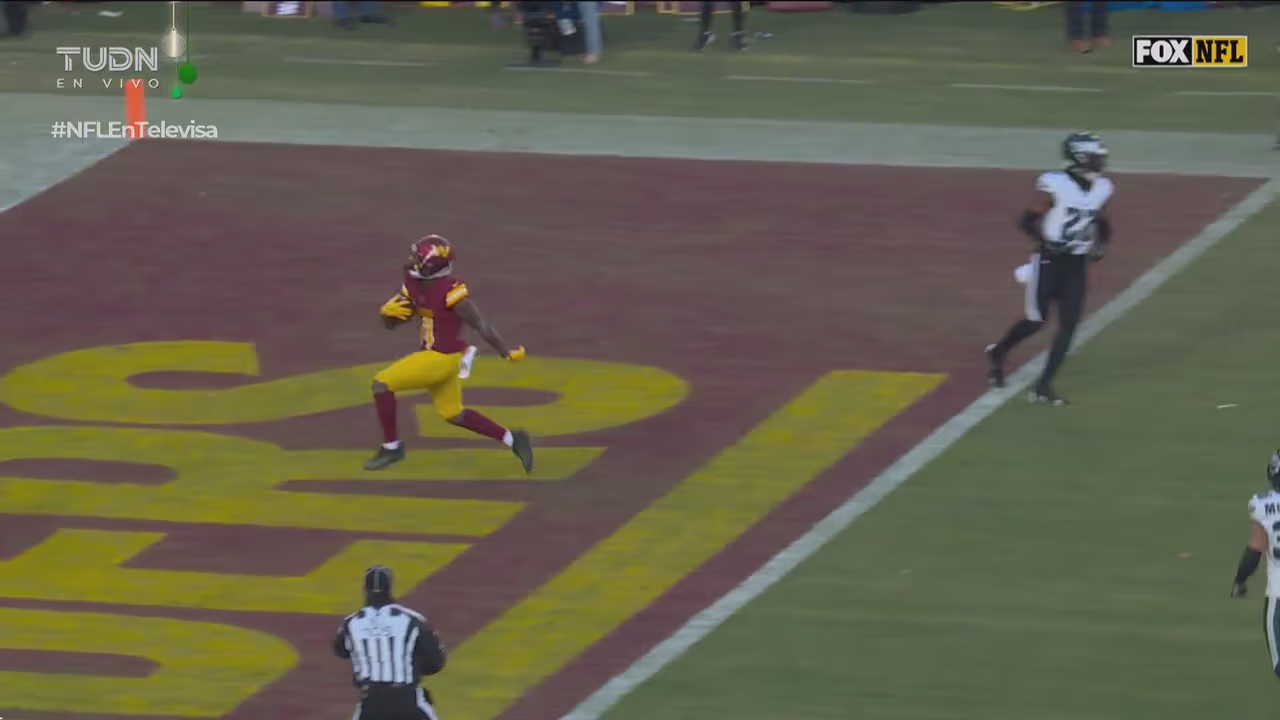 Commanders toma la delantera ante Eagles con este touchdown | TUDN NFL ...