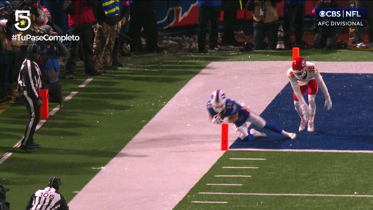 ¡Como equilibrista! Shakir le devuelve la ventaja a Bills | TUDN NFL | TUDN