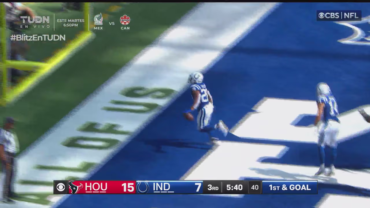 ¡Jonathan Taylor logra touchdown para Colts! | TUDN NFL | TUDN