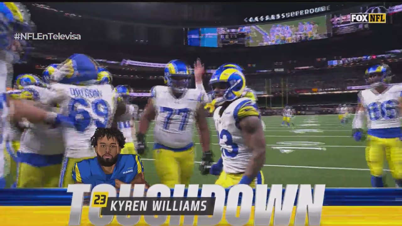 ¡TD Rams! Williams rompe el cero para Los Angeles en New Orleans | TUDN ...