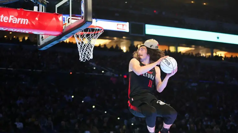 Jaime Jáquez Proudly Represents Mexico in NBA All-Star Weekend Dunk Contest
