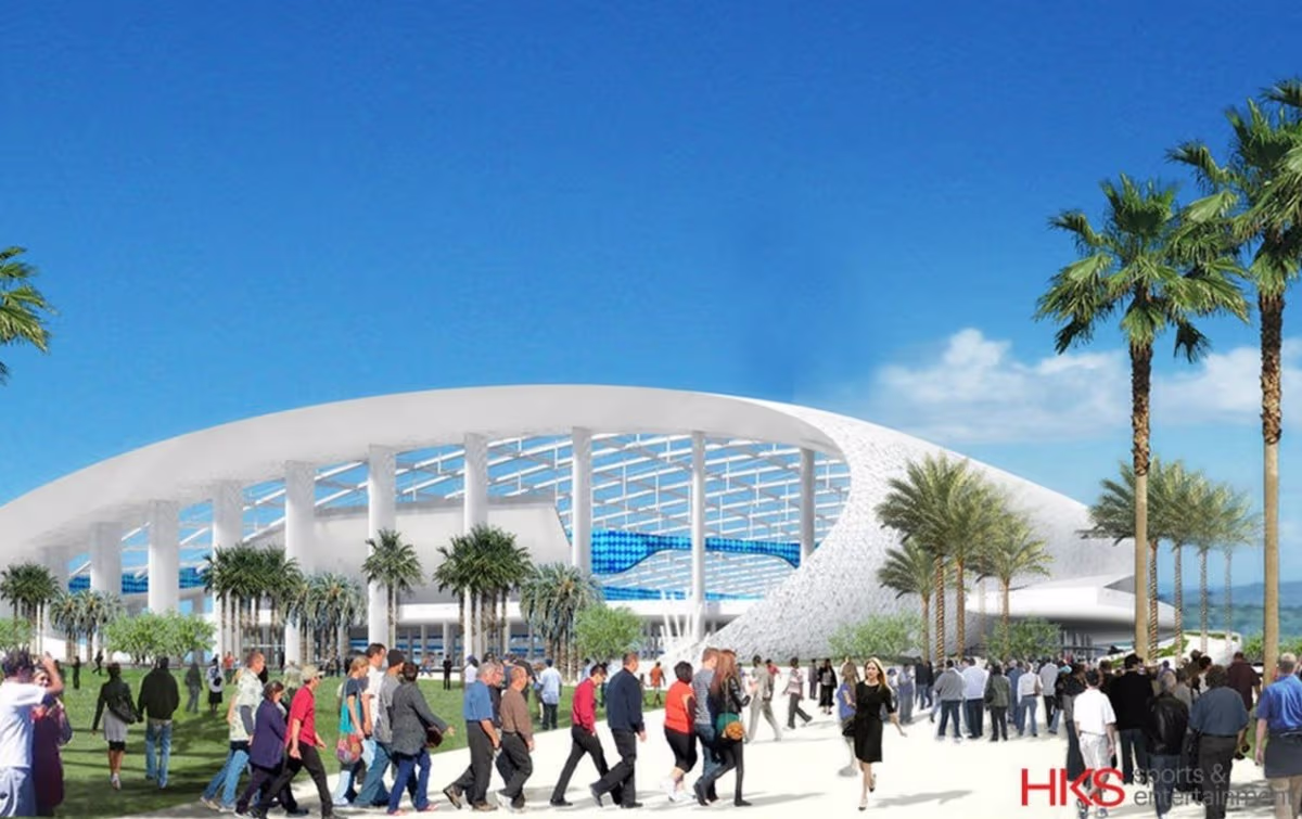 Así será el nuevo estadio de los Rams, sede del Super Bowl LV | TUDN ...
