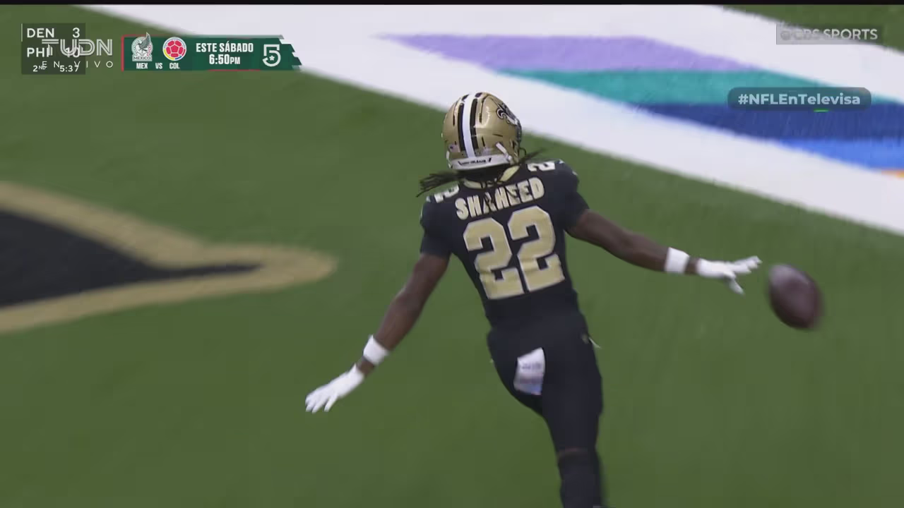 ¡Bombazo! Rashid Shaheed tiene touchdown de 82 yardas | TUDN NFL. | TUDN