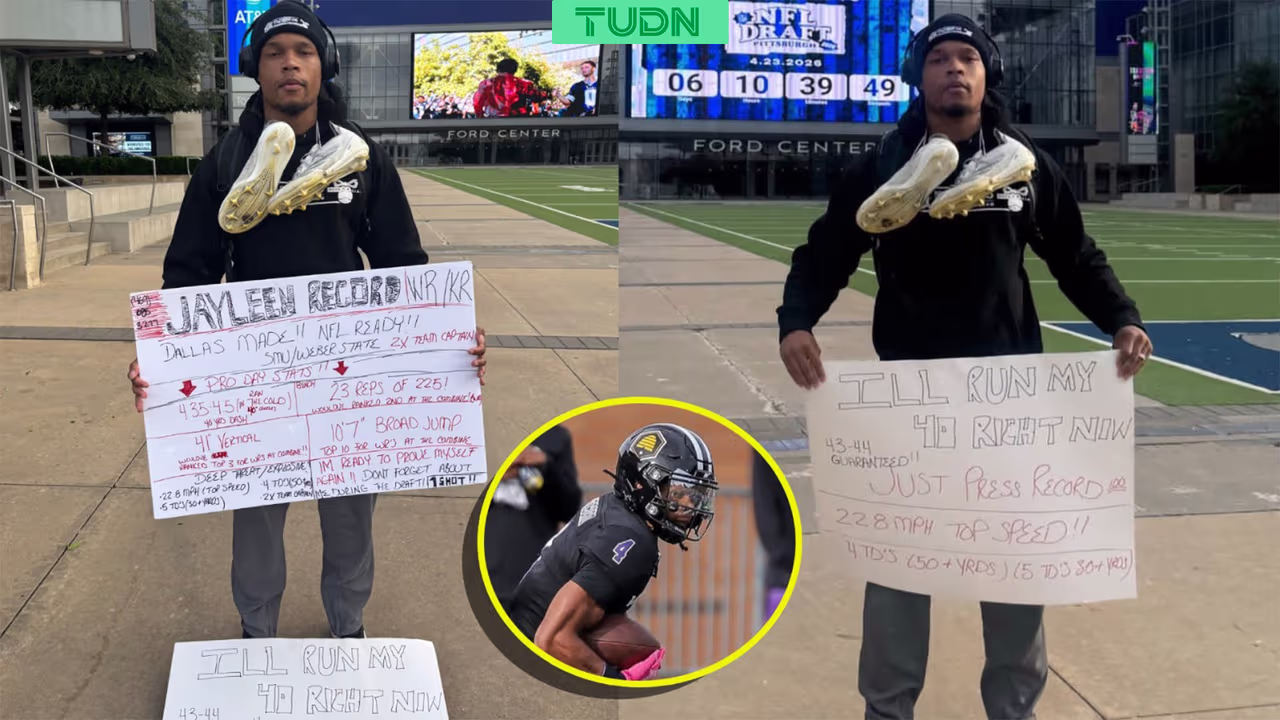Jayleen Record se vuelve viral al pedir oportunidad en la NFL | TUDN ...