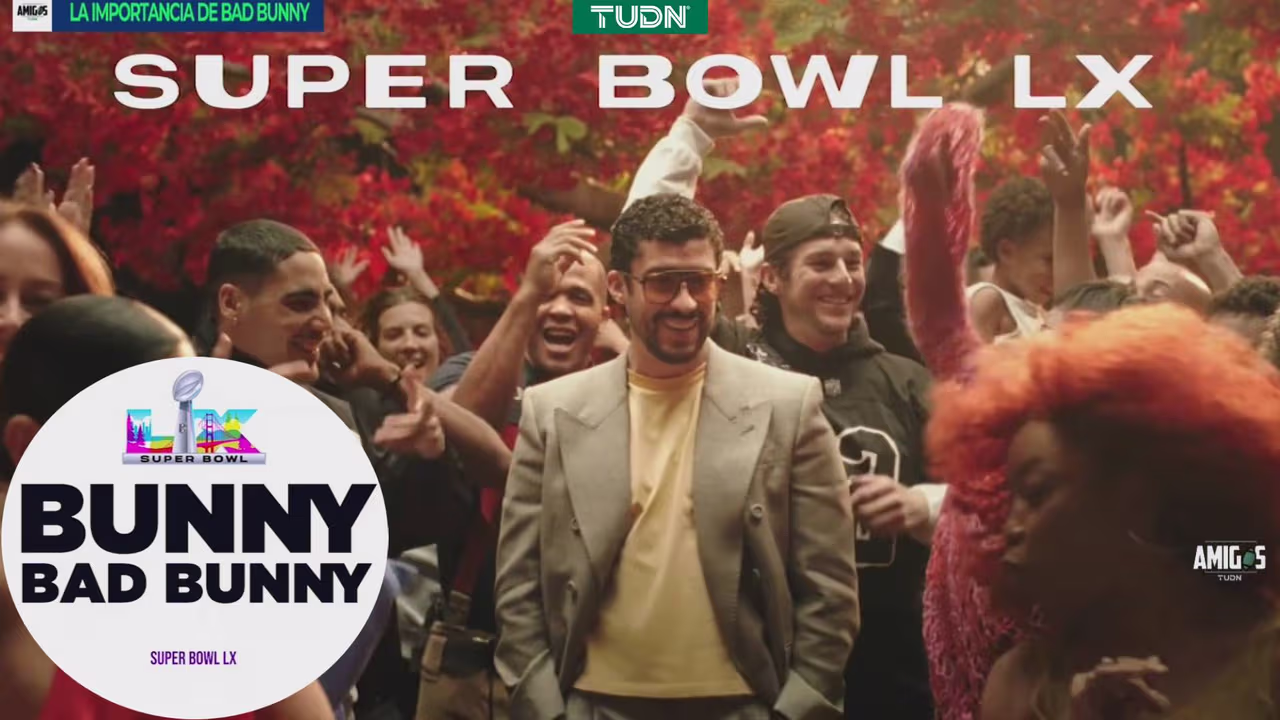 La importancia de Bad Bunny en el show del Super Bowl LX | TUDN NFL | TUDN
