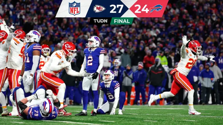 NFL Playoffs: Kansas City Chiefs besiegen Buffalo Bills in einem Hin- und Rückspiel |  TUDN NFL
