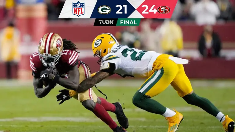 Playoffs de la NFL : les 49ers de San Francisco battent les Packers de Green Bay dans un duel culbutant |  TUDN NFL