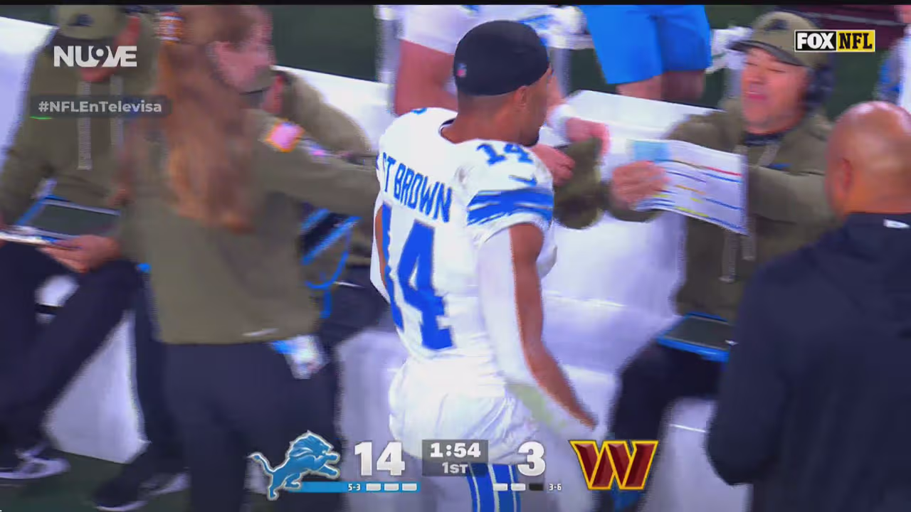 ¡Segundo touchdown de Jared Goff! Detroit comienza a despegarse | TUDN ...
