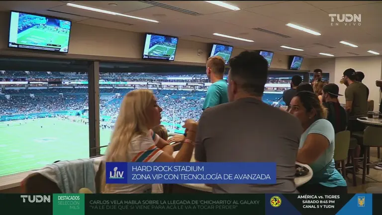 ¡Tecnología de avanzada! Así es la zona VIP del Hard Rock Stadium, escenario del Super Bowl LIV 2020 | TUDN NFL