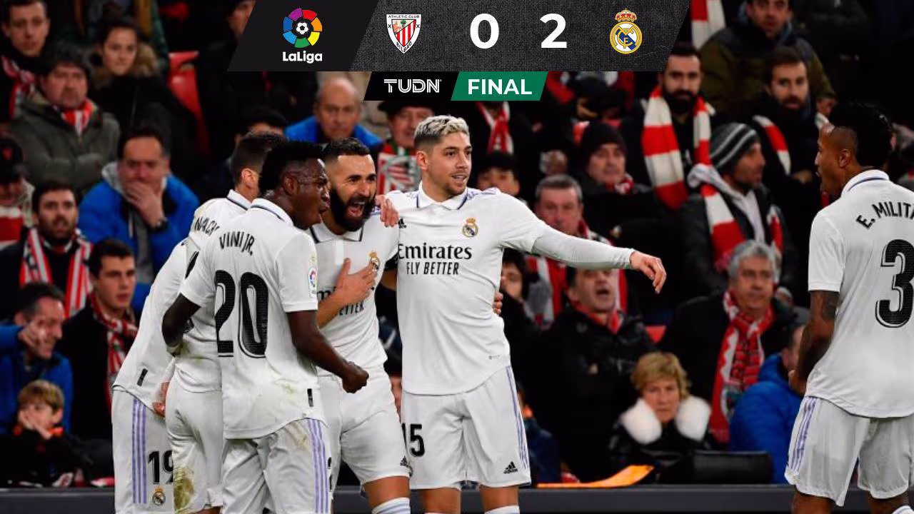 Real Madrid, con goles de Benzema y Kroos, venció al Athletic en LaLiga ...