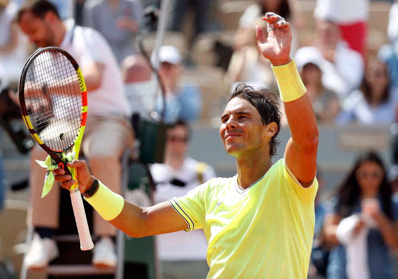 Arrollador: Rafael Nadal camina sin sobresaltos a la segunda ronda de ...