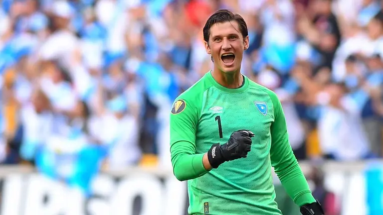 Las emotivas palabras de Nicholas Hagen por pase de Guatemala y su cómplice  en el penal atajado | TUDN Copa Oro | TUDN