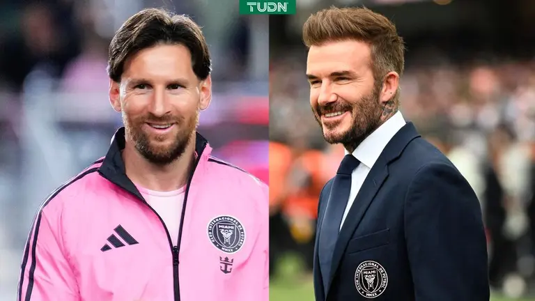 Beckham confiesa que Messi trata de convencerlo de que vuelva a jugar  futbol | TUDN MLS | TUDN