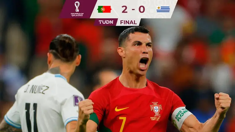Portugal - Uruguay: resultado, goles y resumen en directo