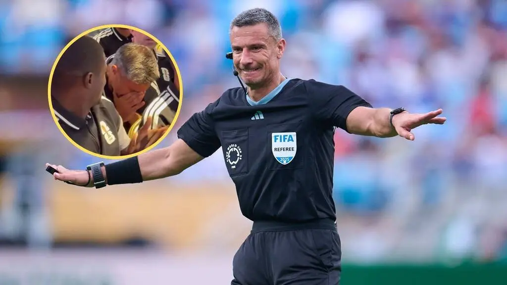 Slavko Vincic, árbitro elegido para la Final del Mundial, tuvo emotiva  reacción | TUDN Partido España vs. Argentina | TUDN